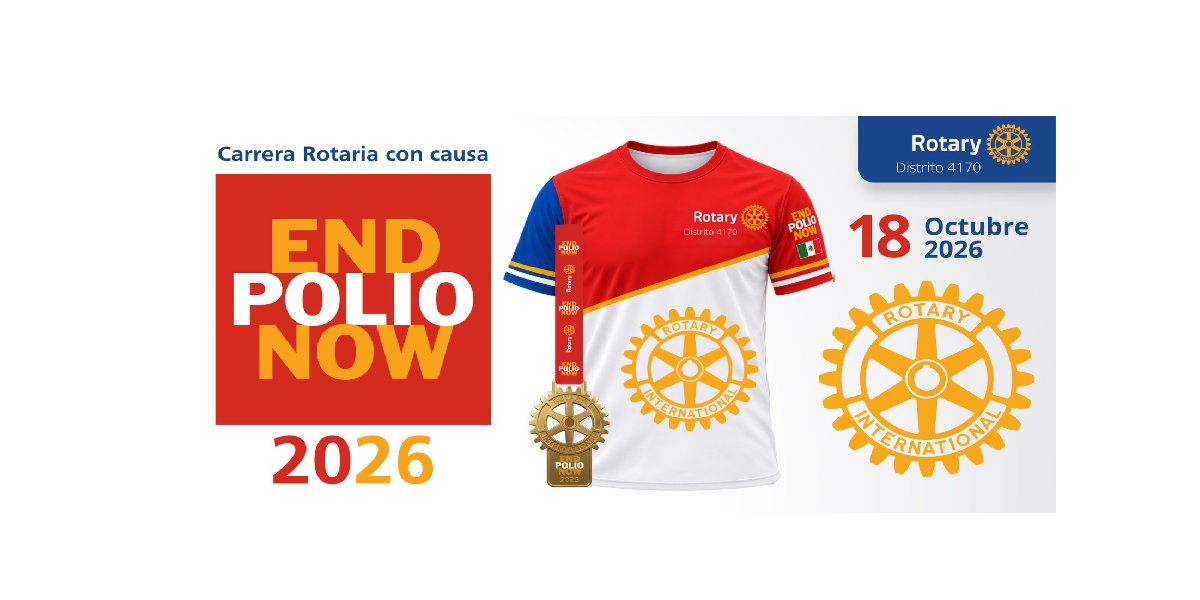 Carrera Rotaria con Causa END POLIO NOW 2026